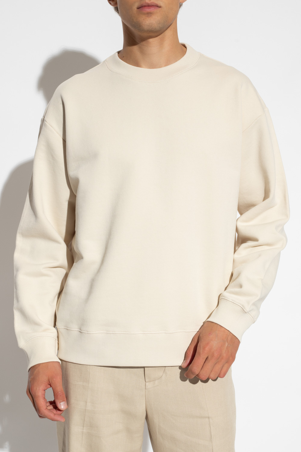 Beige Cotton sweatshirt Dries Van Noten - Vitkac Canada